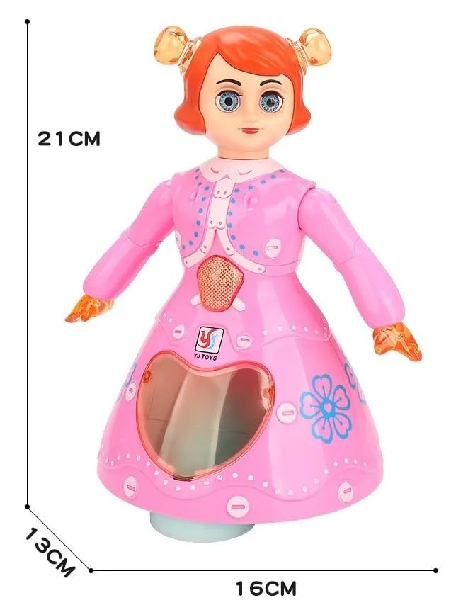 baby toy land, princess dora dancing doll 360° rotating musical dancing toy with colorful flashing lights baby toy land, princess dora dancing doll 360° rotating musical dancing toy with colorful flashing lights