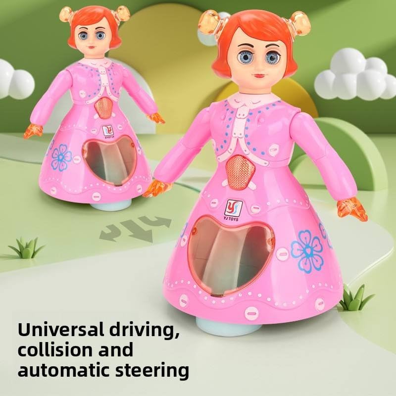 baby toy land, princess dora dancing doll 360° rotating musical dancing toy with colorful flashing lights baby toy land, princess dora dancing doll 360° rotating musical dancing toy with colorful flashing lights