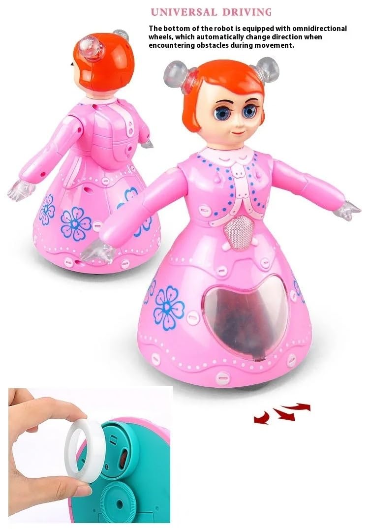 baby toy land, princess dora dancing doll 360° rotating musical dancing toy with colorful flashing lights baby toy land, princess dora dancing doll 360° rotating musical dancing toy with colorful flashing lights
