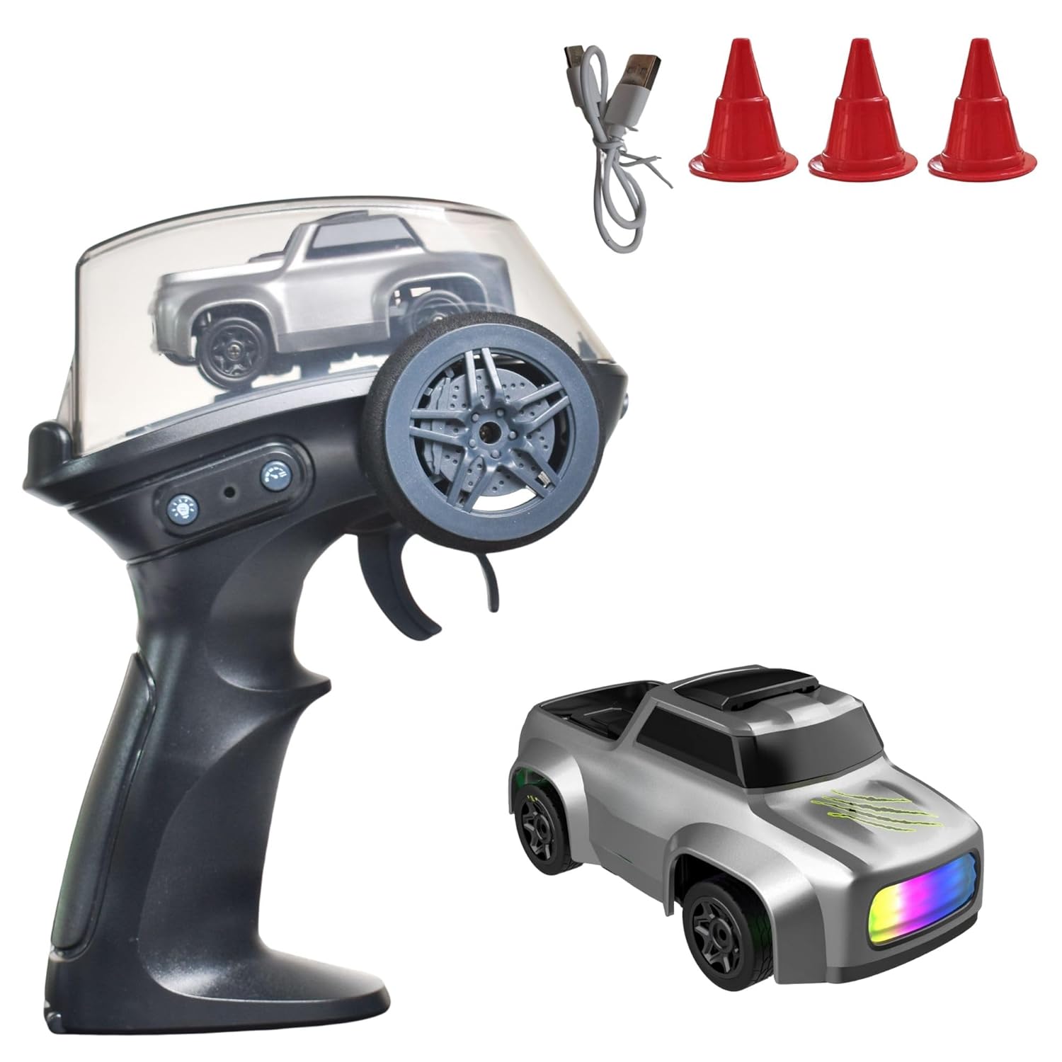 baby toy land,cars dash remote control car toy | 2.4ghz, 1:64 scale | rc cars, rc drifting cars, proportional steering, birthday gift, dual speed modes & lights with 100m remote range (silver) baby toy land,cars dash remote control car toy | 2.4ghz, 1:64 scale | rc cars, rc drifting cars, proportional steering, birthday gift, dual speed modes & lights with 100m remote range (silver)