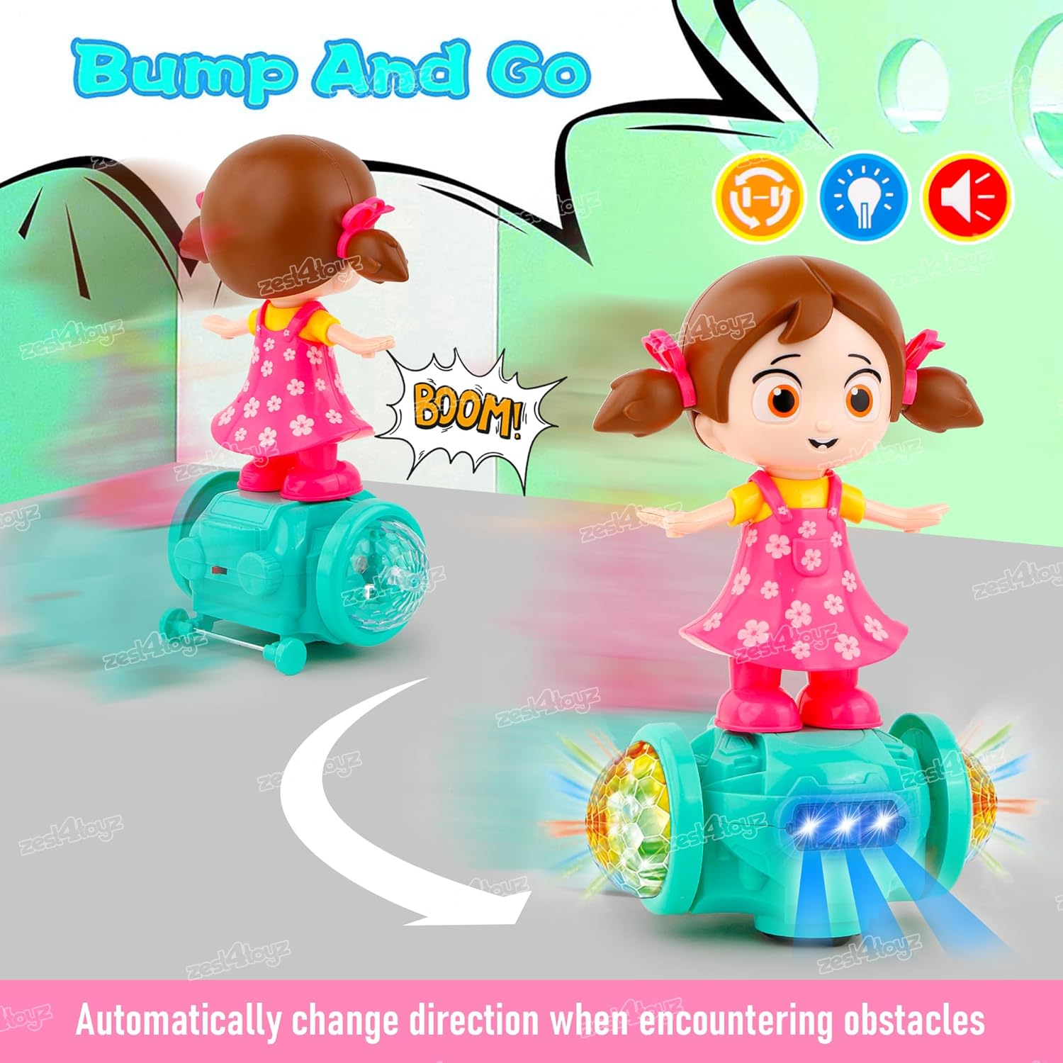 baby toy land,musical dancing girl doll activity play center toy 360 degree rotating with flashing lights and bump n go action toys for kids (pack of 1) pink baby toy land,musical dancing girl doll activity play center toy 360 degree rotating with flashing lights and bump n go action toys for kids (pack of 1) pink
